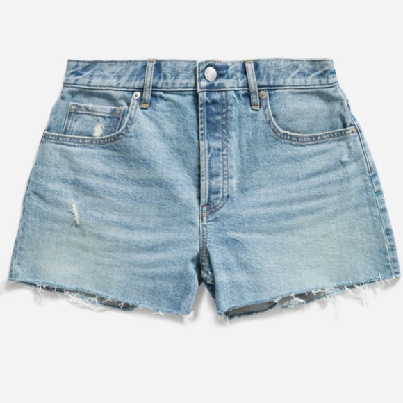 womens cheeky denim shorts
